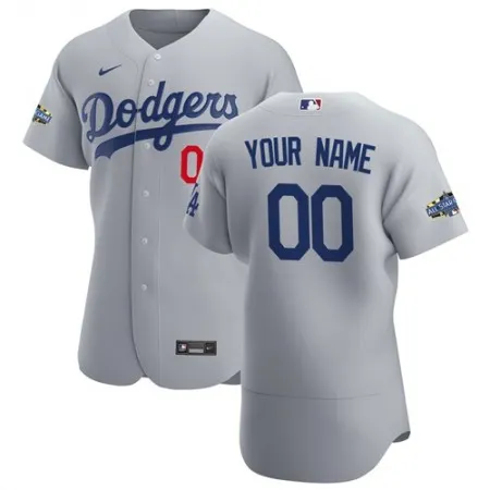 Men's Los Angeles Dodgers Customized Stitched MLB Jersey MR2L