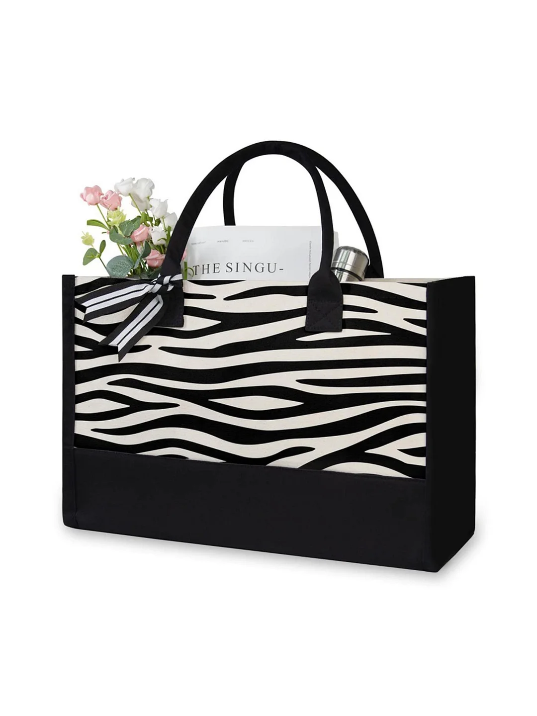 Canvas Shopping Bag - Fashion Shoulder Bag