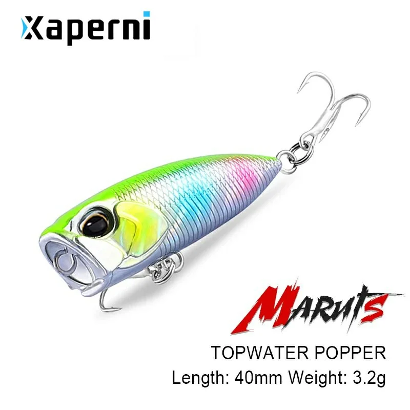 Xaperni new arrival 4cm 3.2g hot model fishing lures hard bait 9color for choose popeer quality professional minnow