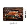 Retro Old Truck With USA Flag - Metal Tin Signs(8*12Inch/12*16Inch) - Garage&Transport