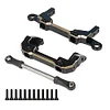 AMK 1/10 Capra Brass Counter Weight Axle Housing Black Coating for Axial Capra RC Crawler 1/10 SCX10 III Capra Unlimited Trail Buggy UTB10 RTR 1.9 4WS Upgrade Part (E- 3-in-1 Capra Brass Part)