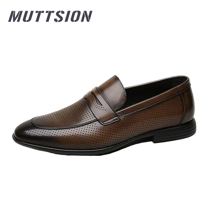 MUTTSION  Business Casual Soft-soled British Style Loafers MUTTSION.COM MUTTSION