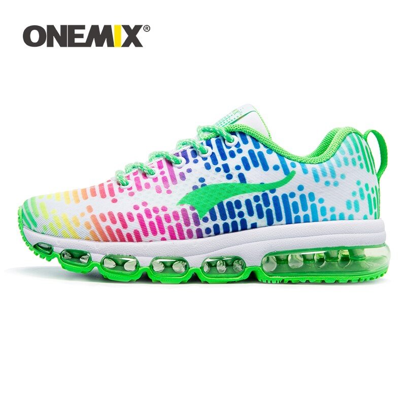 ONEmix Men's Sports Shoes Women Running Breathable Mesh Male Outdoor Sneaker Lace Up Zapatos De Hombre Adult Shoes Size EU 36-46