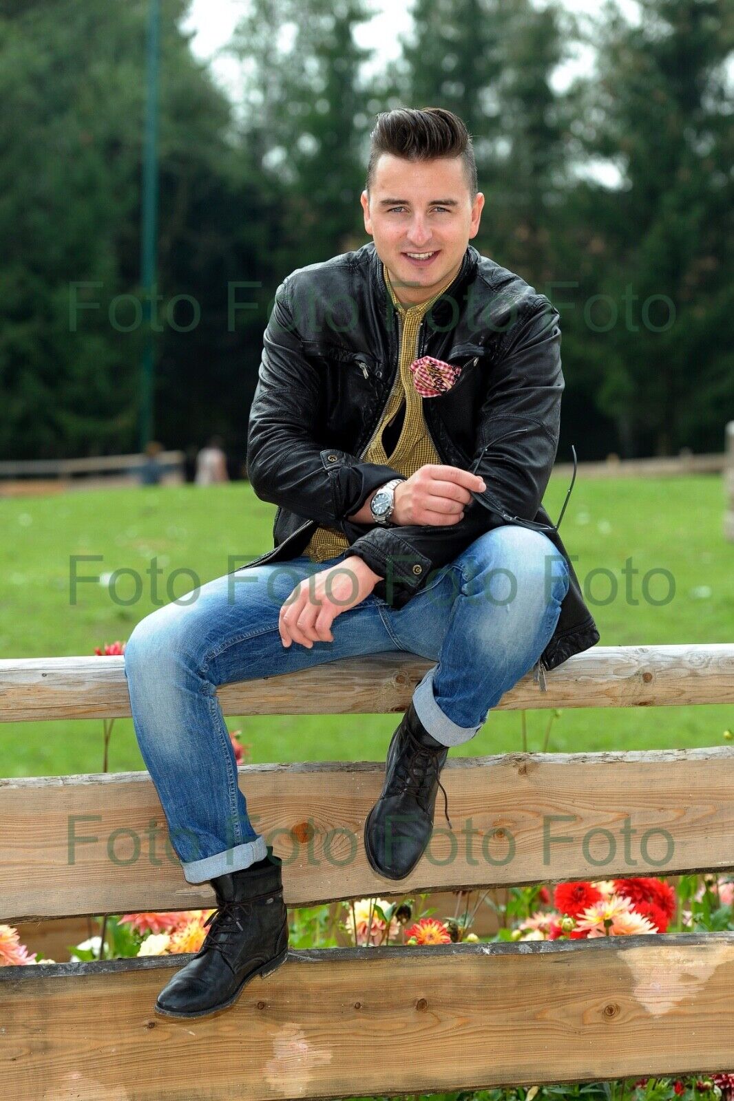 Andreas Gabalier Volks Musik Foto 20 x 30 cm ohne Autogramm (Be-84