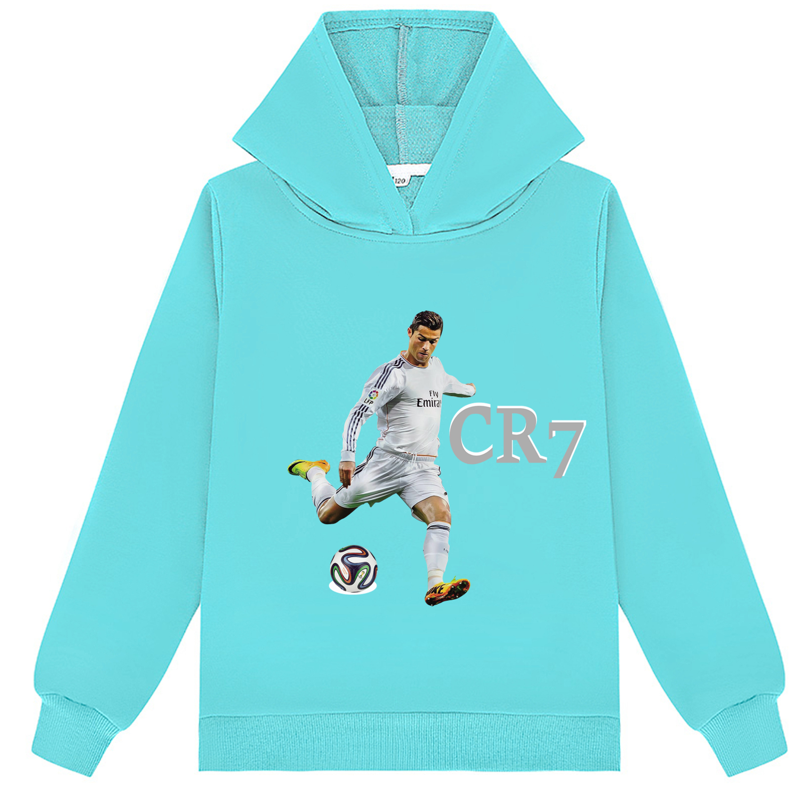 Mayoulove Cristiano Ronaldo Unisex Hoodie for Kids - Stylish, Comfortable, Soccer Fan Gear, Perfect Gift for Boys  Girls-Mayoulove
