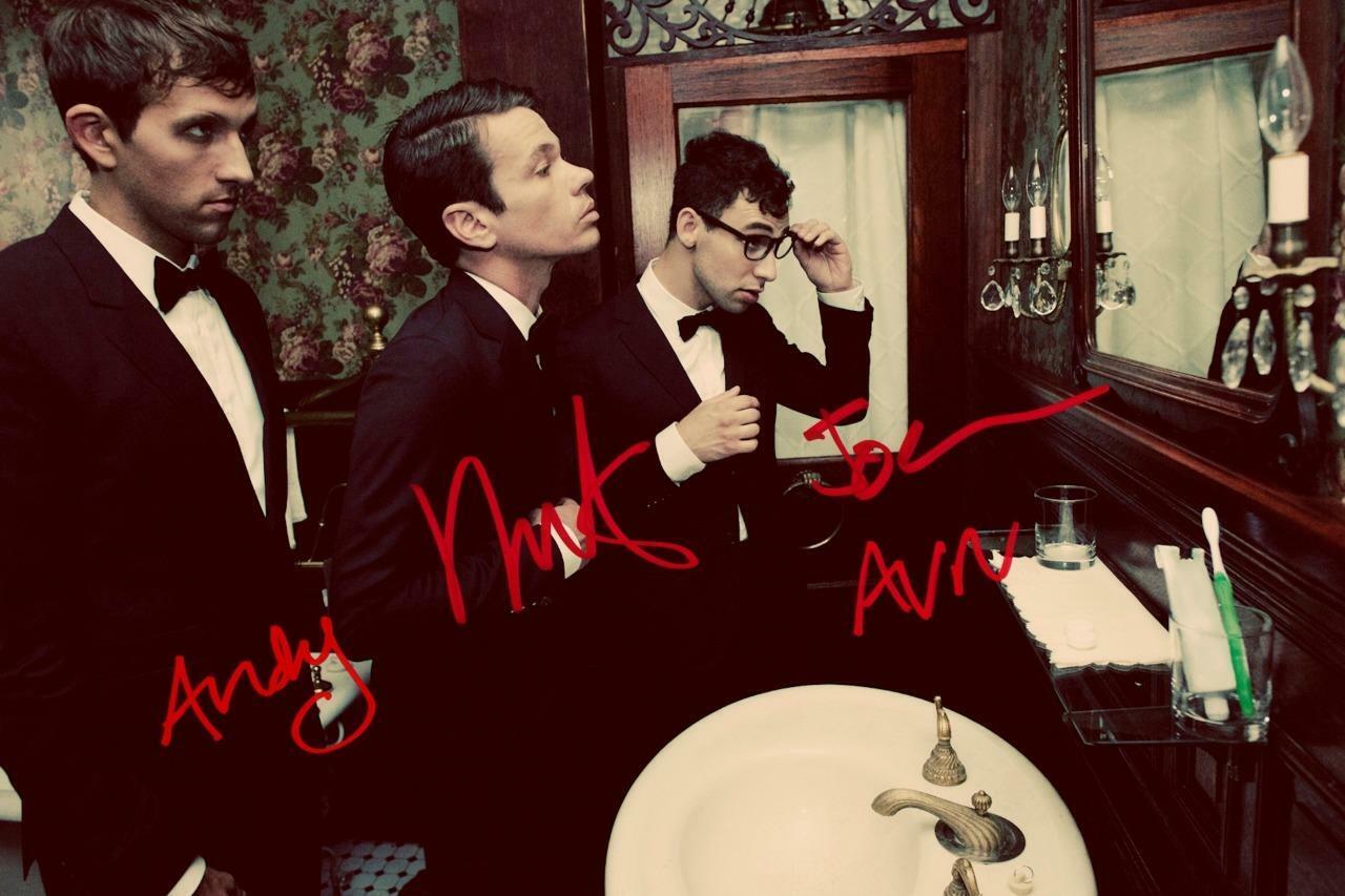 Fun Band Ruess,Dost,Antonoff SIGNED AUTOGARPHED 10X8