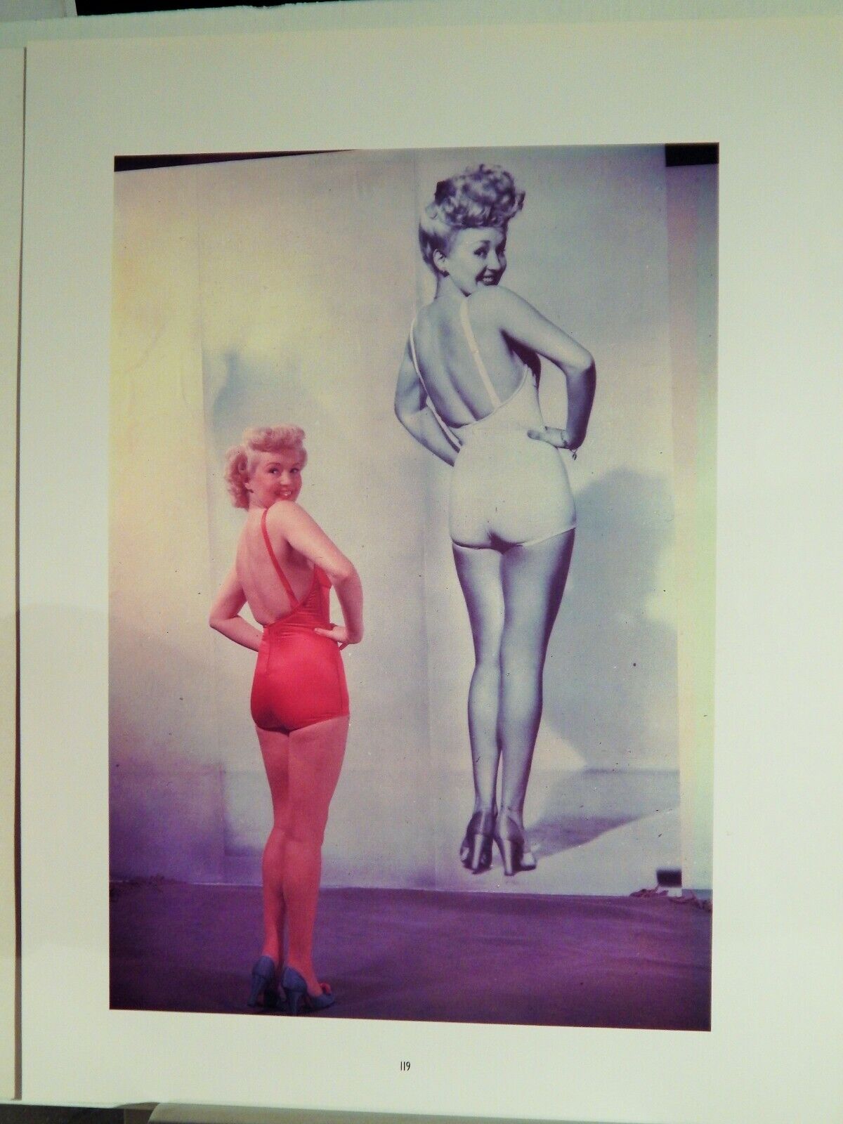 BETTY GRABLE 1948 / MARTHA RAYE PUBLICITY Photo Poster painting HI-DEF(1987 reprint)