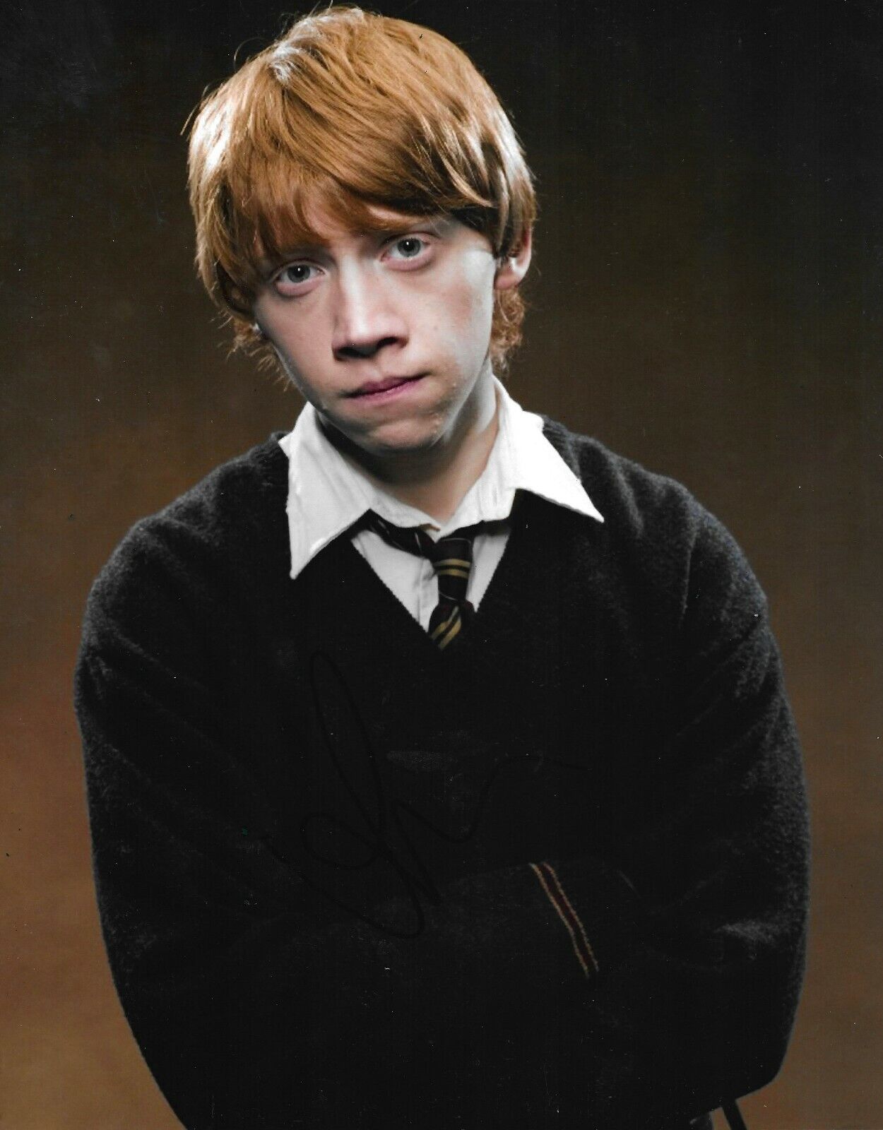 Rupert Grint Signed Harry Potter Photo Poster painting AFTAL