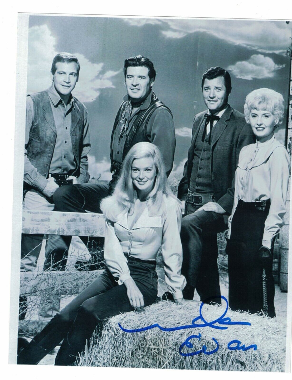 Linda Evans The Big Valley TV Actress Signed 8 x 10