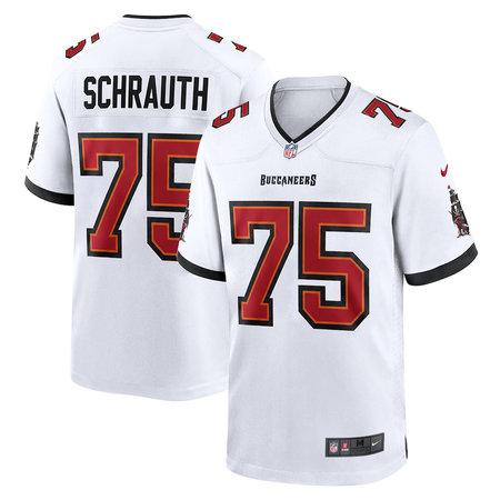 Youth Tampa Bay Buccaneers #75 Billy Schrauth Nike White Game Jersey