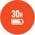 JBL LIVE 500BT Up to 30 Hours Battery Life - 2 Hours Recharging Time - Image