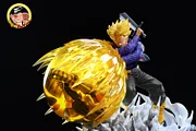 1/4 & 1/6 Scale Trunks vs Golden Frieza with LED - Dragon Ball Resin Statue - Uron Factory Studios [Pre-Order]-shopify