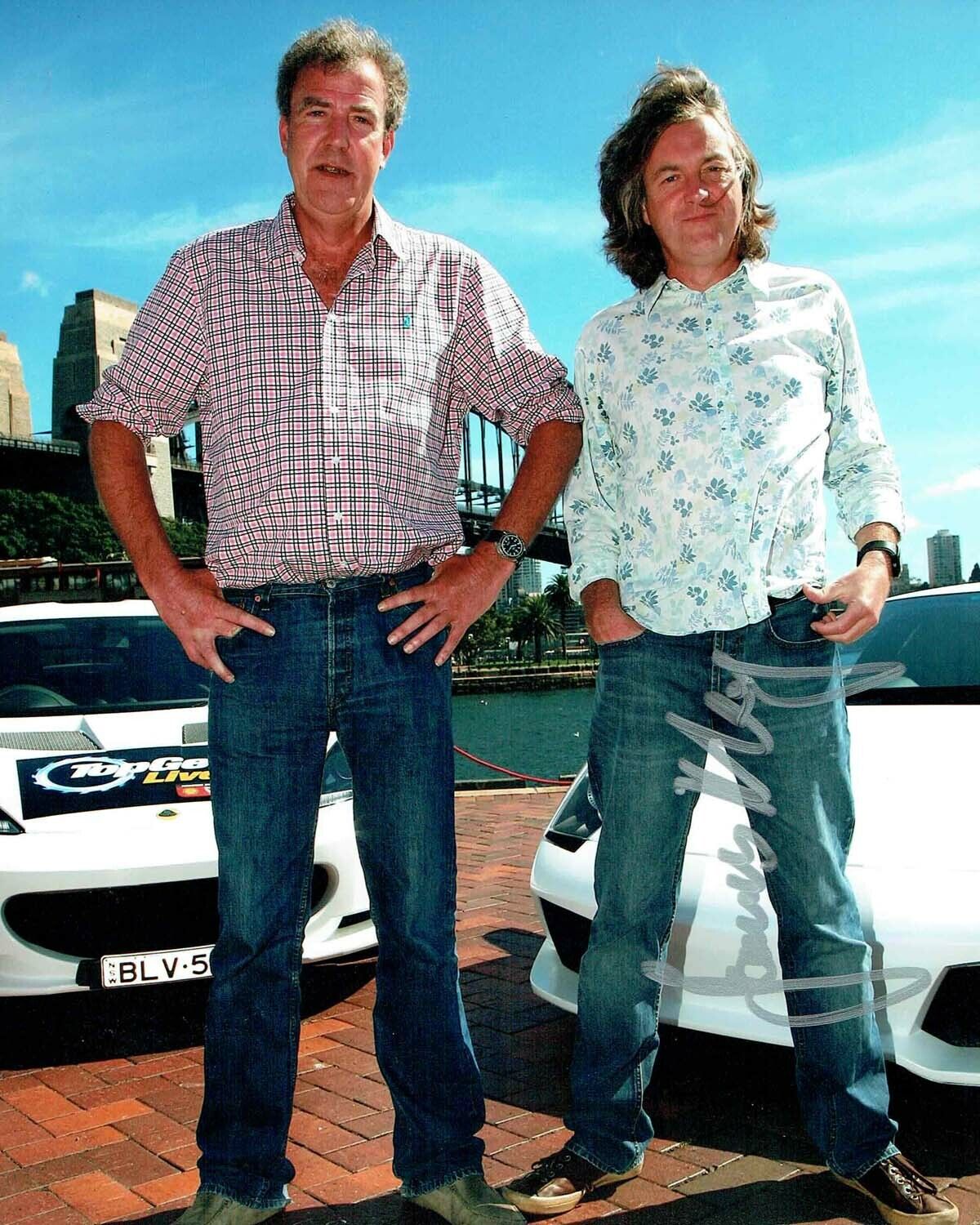 James MAY SIGNED Autograph 10x8 Photo Poster painting 1 AFTAL COA Top Gear TV Presenter