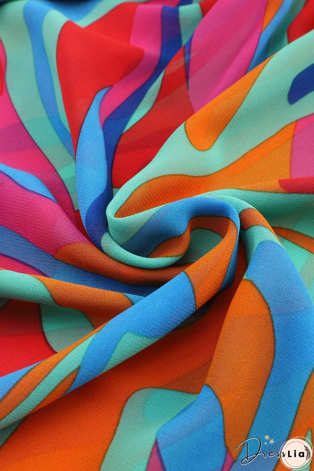 Casual Long-sleeved Dress With Big Swing