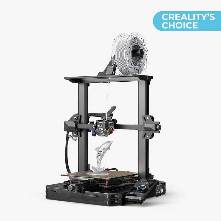 svag Op diamant Ender-3 S1 Pro 3D Printer-Creality Official EU Store | Sprite Full Metal  Extruder | 300℃ High Temperature Printing