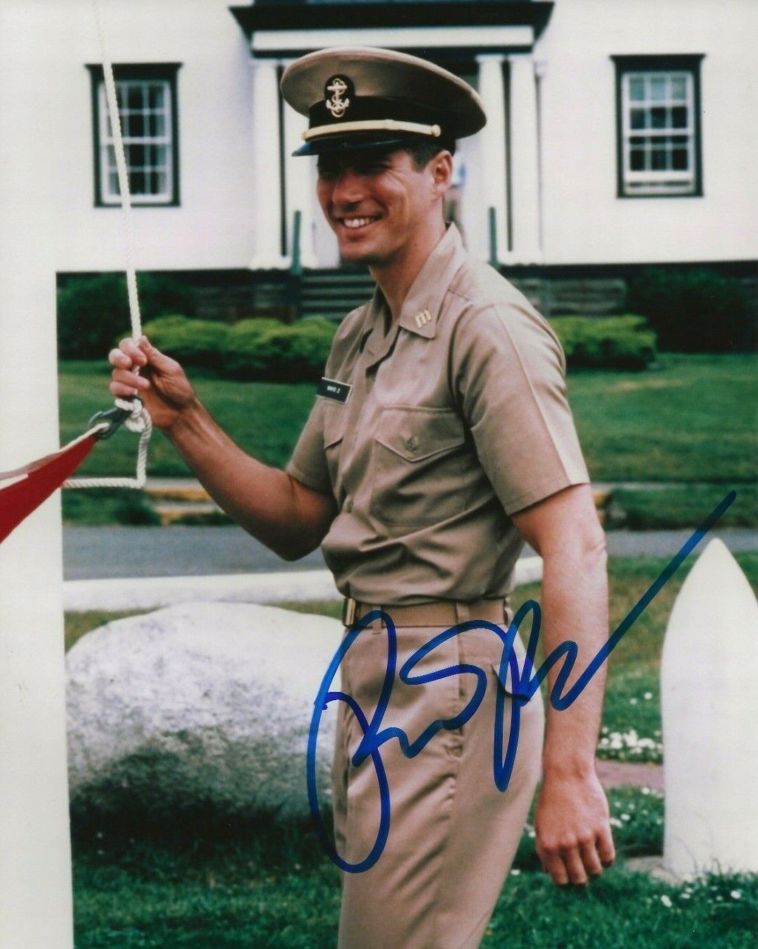 RICHARD GERE Signed Photo Poster painting Autographed 8x10 AN OFFICER AND A GENTLEMAN Movie COA