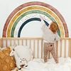 Morandi Rainbow Wall Sticker Home Kids Room Store Decor