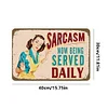Now Being Served Daily - Metal Tin Signs(8*12Inch/12*16Inch)