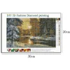 Cedar forest | Full Round Diamond Painting Kits