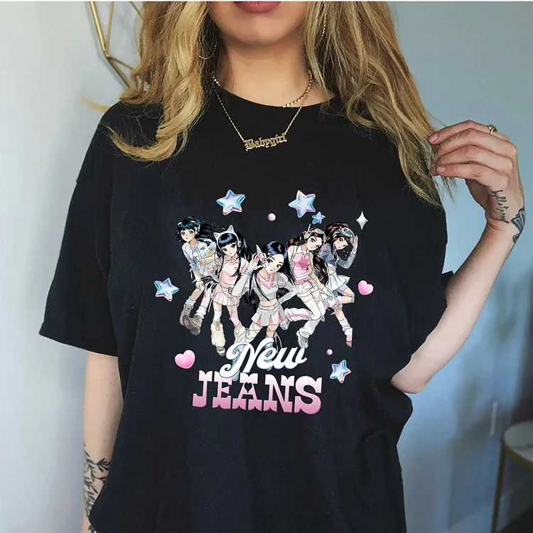 NewJeans Album Get Up AI Image T-shirt