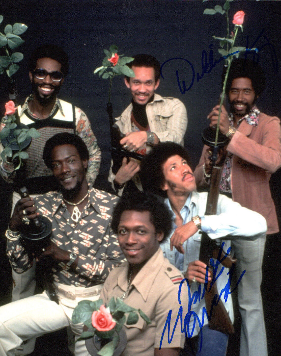 GFA William King Walter Orange * THE COMMODORES * Signed 8x10 Photo Poster painting PROOF 1 COA