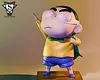 Action Kamen Shin-chan - Crayon Shin-chan Resin Statue - Super Studios