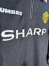 1998-1999 Retro Long Sleeve Manchester United Away Football Shirt 1:1 Thai Quality love fball