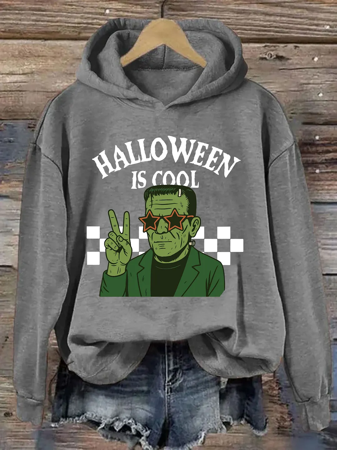 Frankenstein Halloween Hoodie