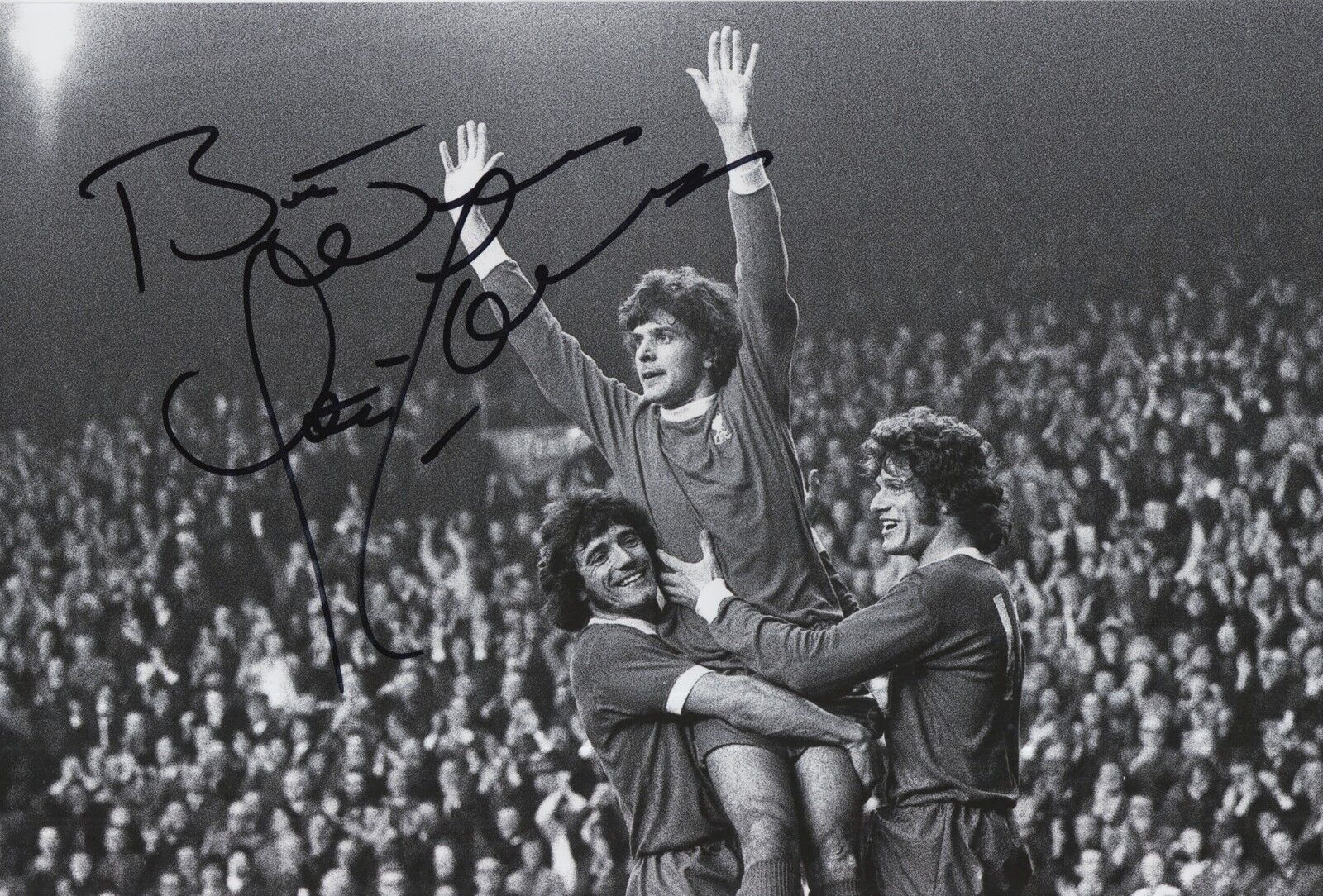 Peter Cormack Hand Signed Liverpool 12x8 Photo Poster painting.