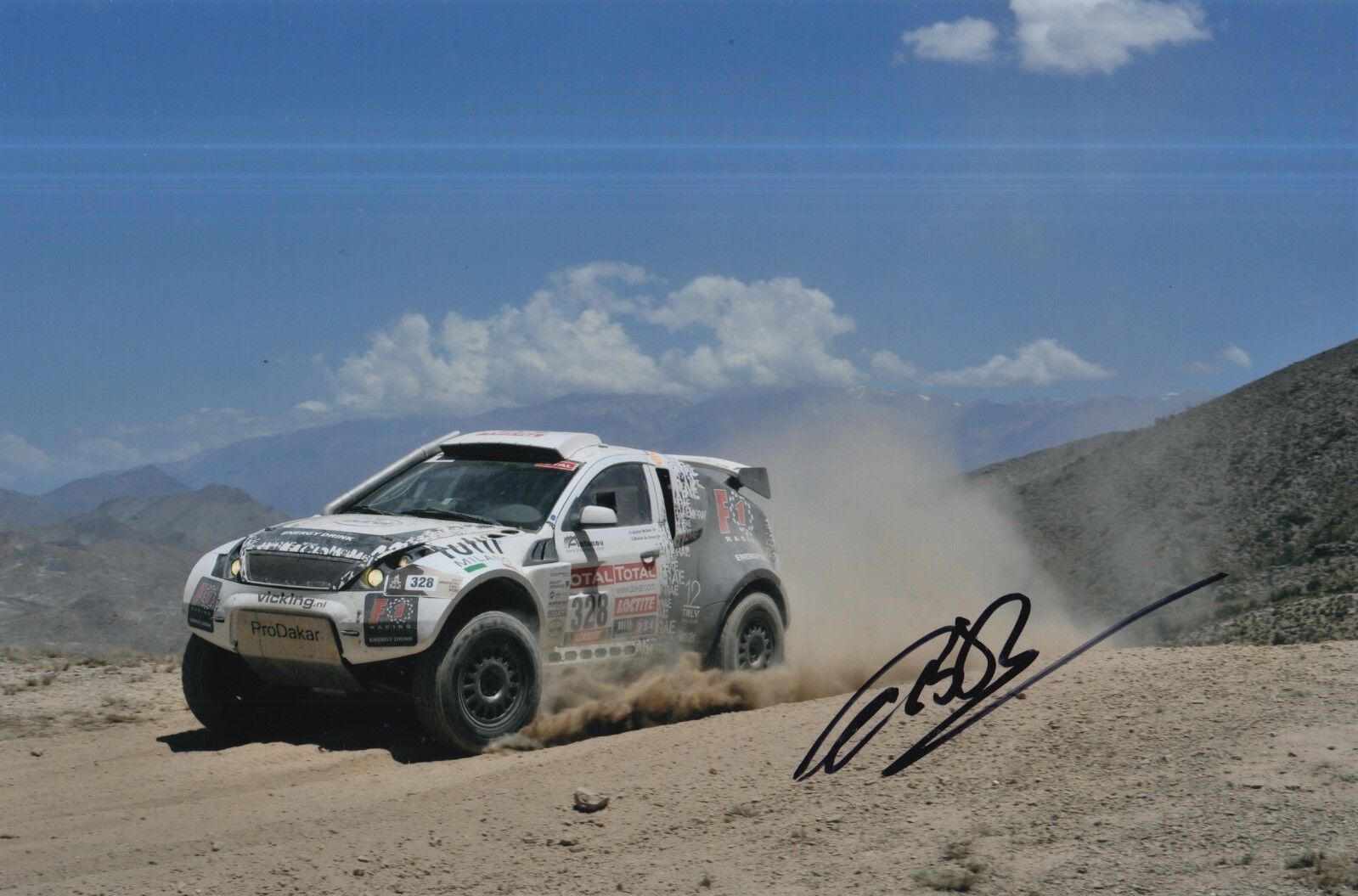 Alister McRae Hand Signed 12x8 Photo Poster painting Rally.