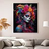 Skull Girls-11CT Stamped Cross Stitch 40*50cm/15.75*19.69in