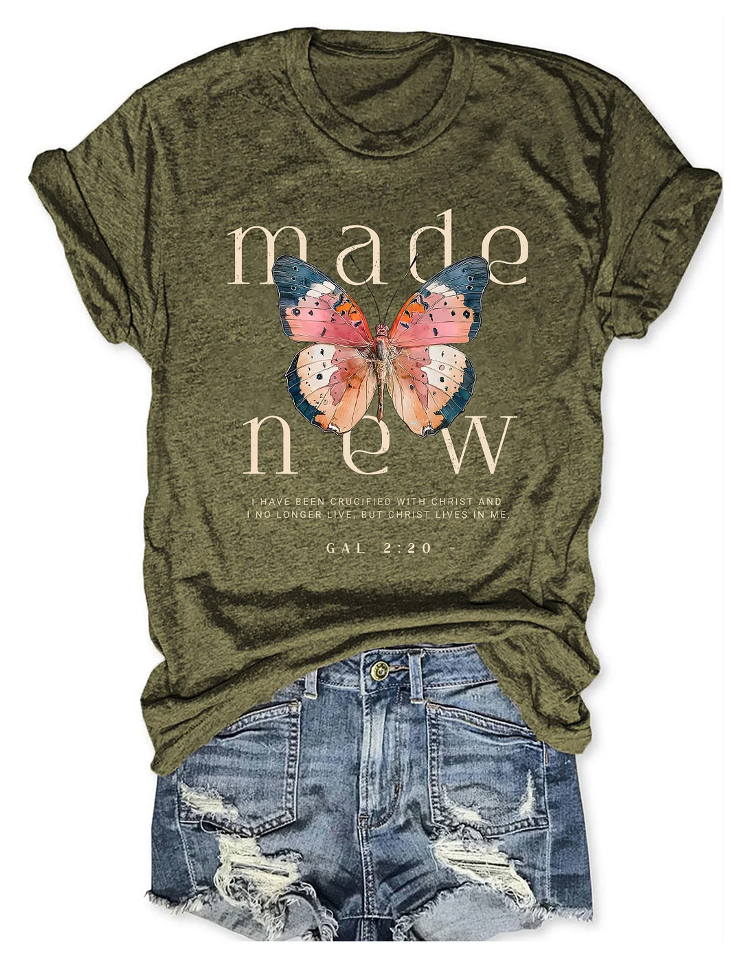 Made New Butterfly T-shirt