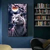 (45*80cm)Tiger - Full Round Drill Diamond Painting