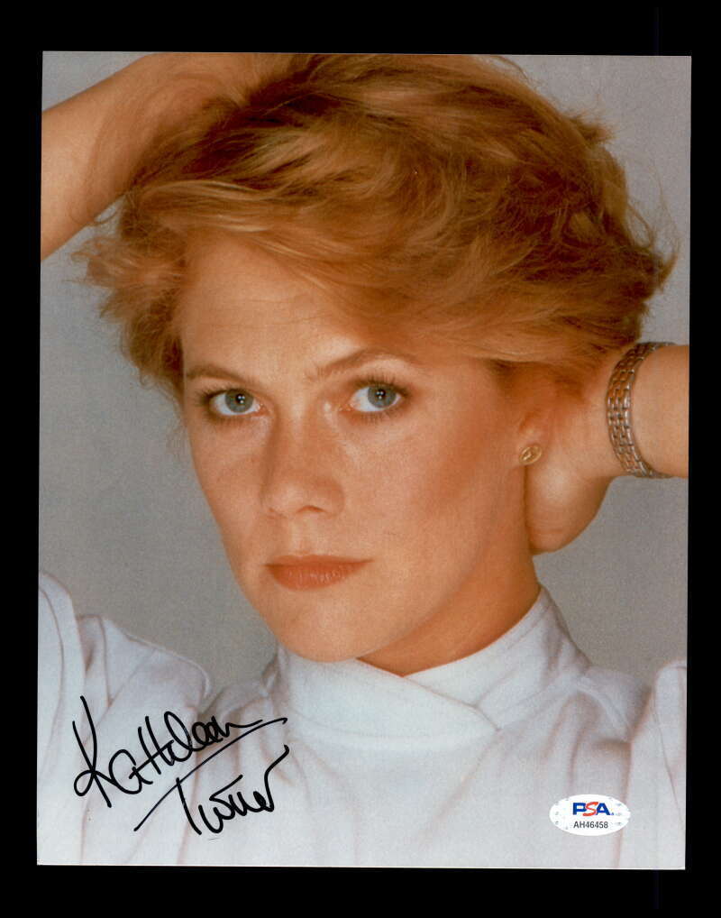 Kathleen Turner PSA DNA Coa Signed 8x10 Photo Poster painting Certified Autograph