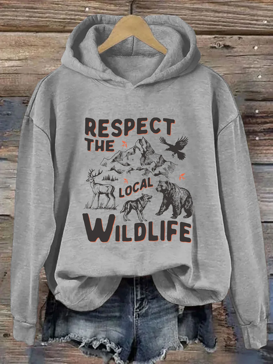 Respect The Local Wildlife Hoodie