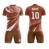 Customizable Adult Mens Soccer Wear Set Youth Soccer Clothes Suit with Europe Size and Team Name & Number for Men's Teams