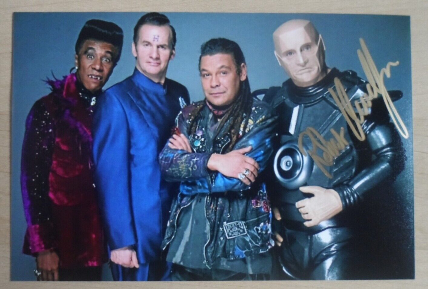 Robert Llewellyn Signed 6x4 Photo Poster painting Kryten Red Dwarf Autograph Memorabilia + COA