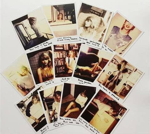 Taylor Swift lomo card set