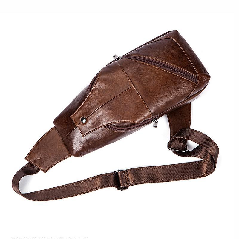 Personality Leather Outdoor Sports Casual Crossbody Bags