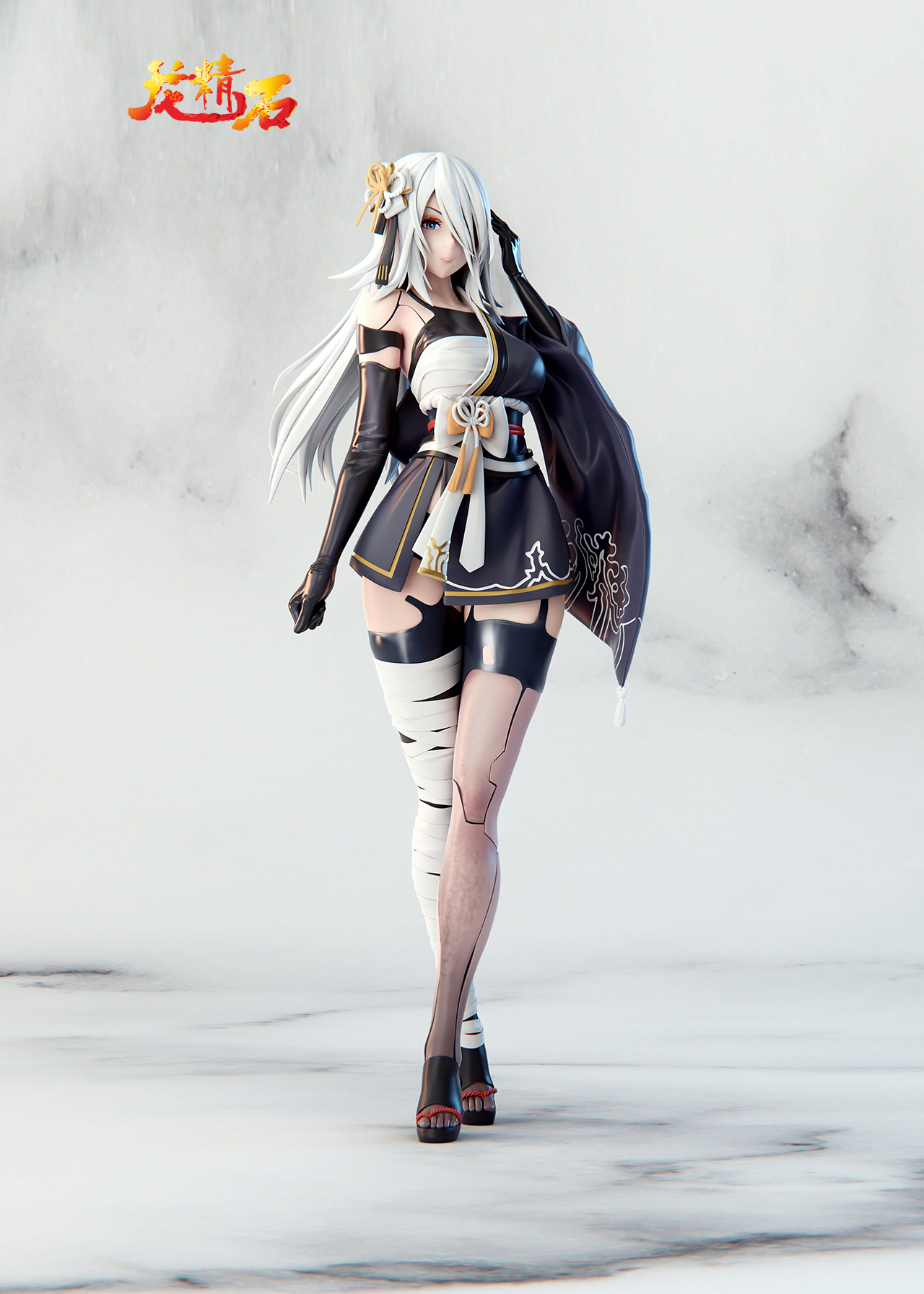 PRE-ORDER Dragon Stone Studio - NieR Automata NIKKE & NieR Collab 2B & A2  1/7 Statue(GK）(Adult 18+)