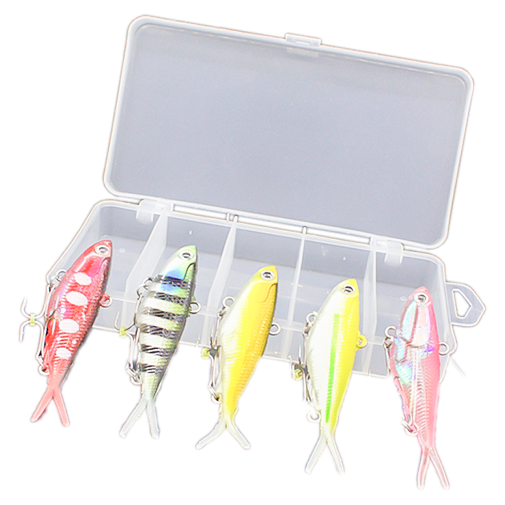 

5pcs/lot Soft Fishing Lure Swimming PVC Simulation Bait Artificial Swimbait, 501 Original