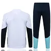 Joyfball 2026 Kids Size Argentina Long Zipped Jacket White Football Jersey 1:1 Thai Quality 