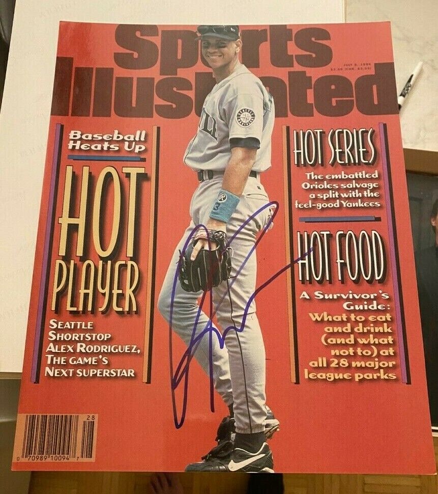 Alex Rodriguez signed autographed 11x14 Photo Poster painting Sports Illustrated Yankees Mariner