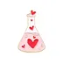 Corazón de Química Dulce
