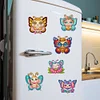 6Pcs Diamond Painting Acrylic Butterfly Fridge Stickers