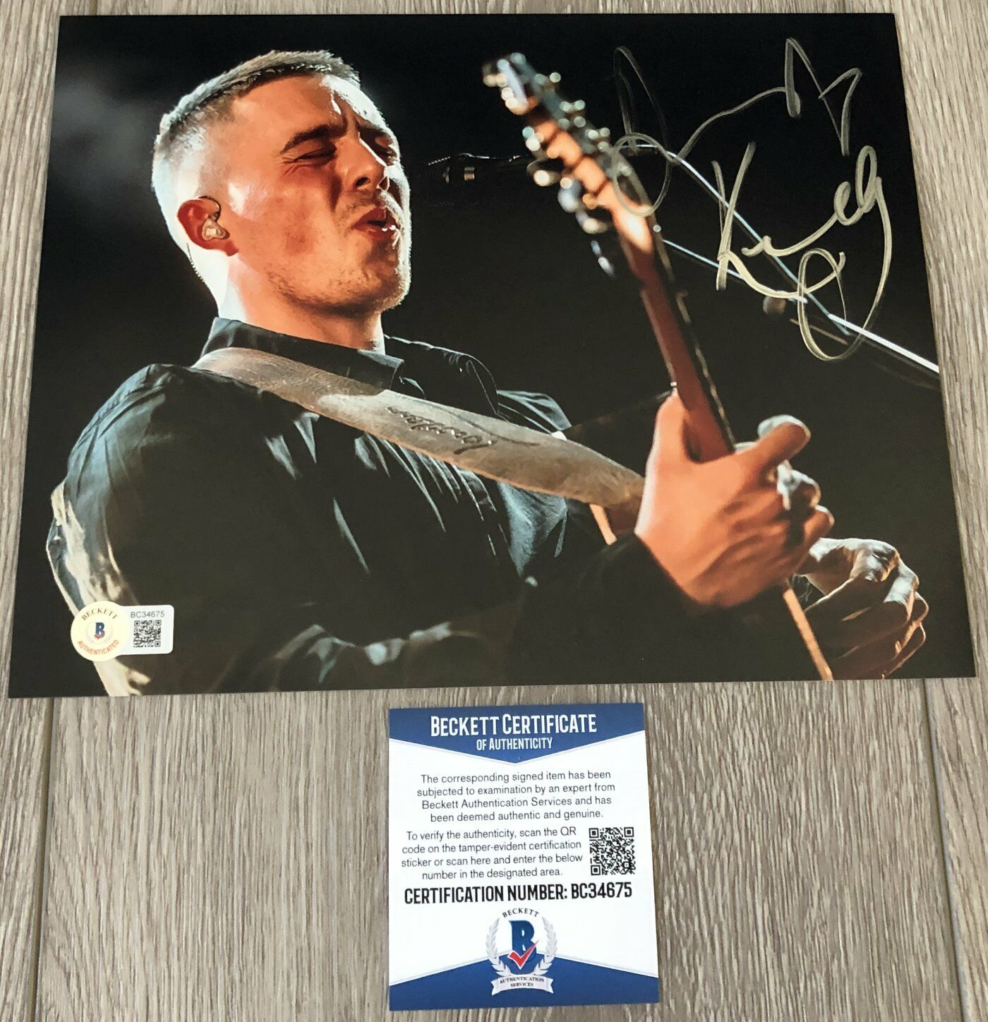 DERMOT KENNEDY SIGNED AUTOGRAPH 8x10 Photo Poster painting C w/EXACT PROOF & BECKETT BAS COA