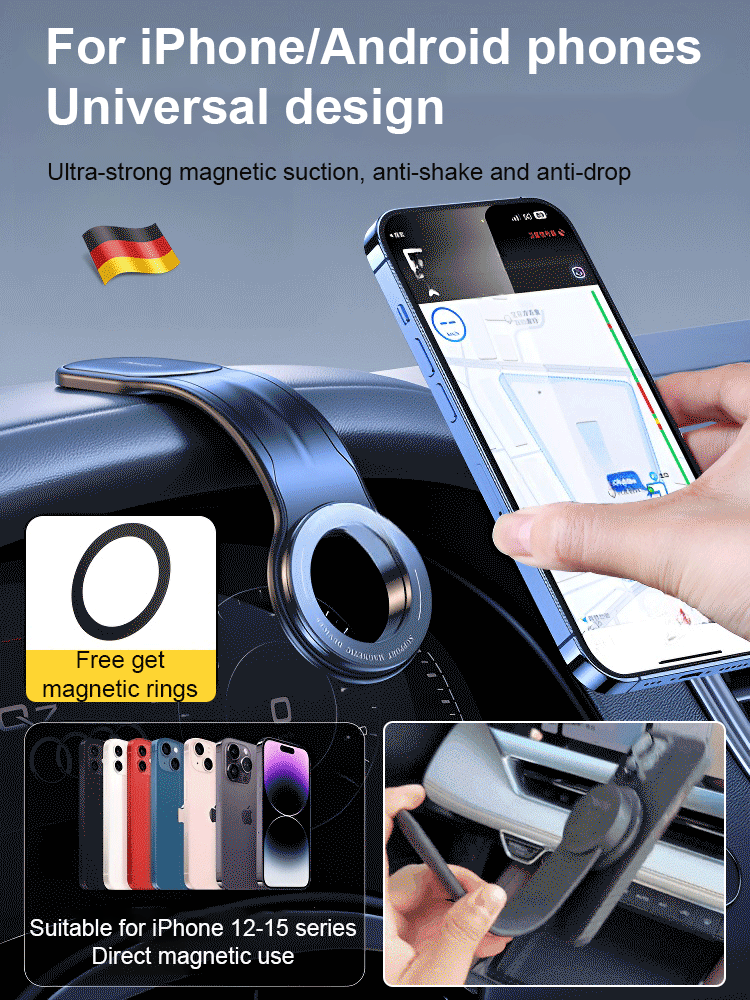 49% OFF- BQYOOM™ Magnetic suction car phone holder 