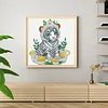 Diamond Painting-DIY Crystal Rhinestone Tiger