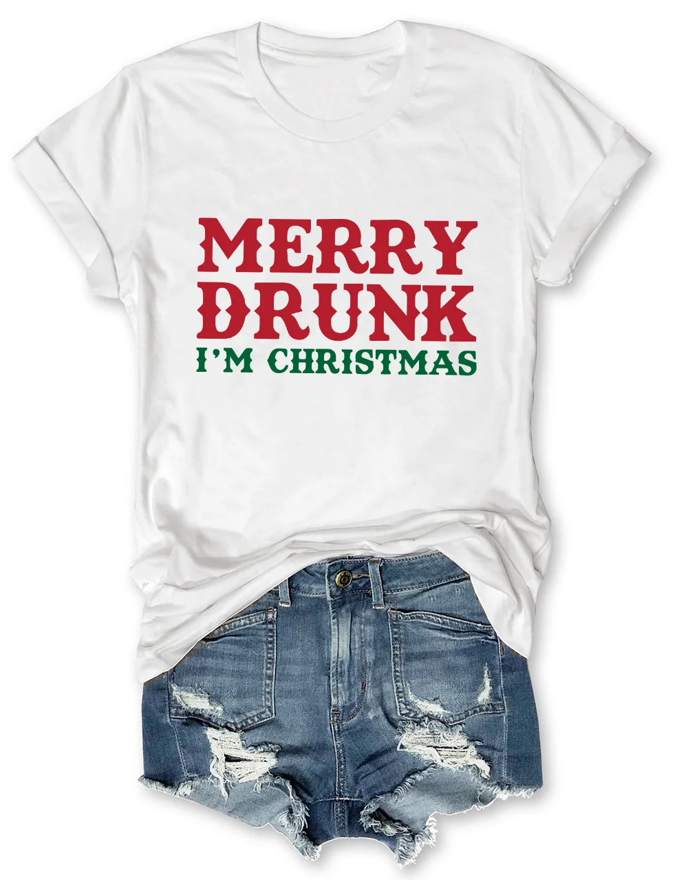 Merry Drunk I'm Christmas T-Shirt