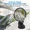 Car Fan Multi-Angle Rotatable Car Cooling Fan for Dashboard SUV RV Truck Sedan